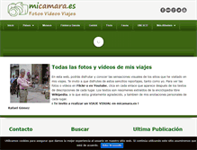 Tablet Screenshot of micamara.es